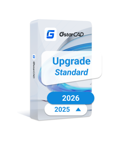 Upgrade para 2026 - GstarCAD Standard - De 2025